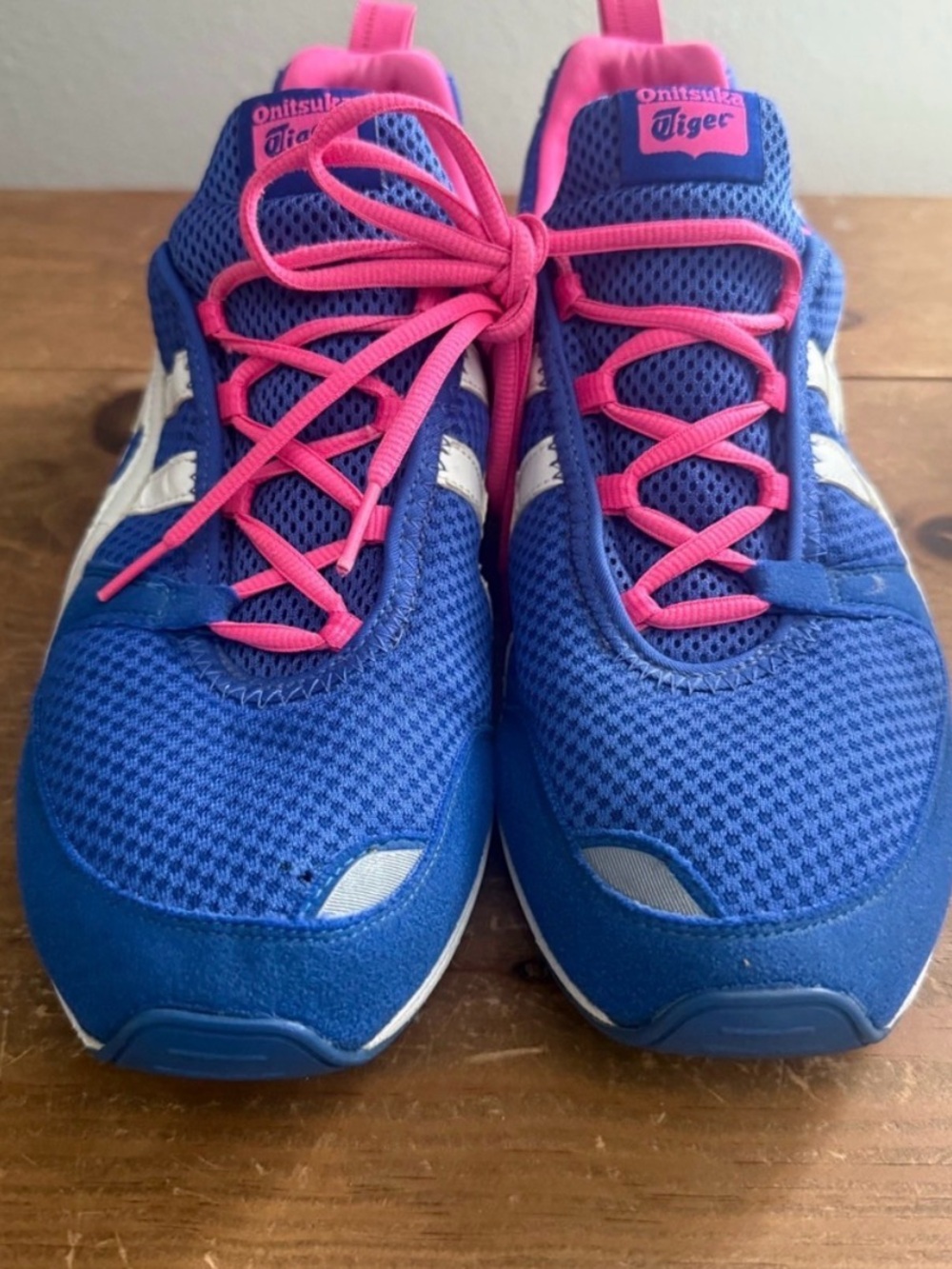 Onitsuka Tiger by Asics Blue and Pink Men’s Sneakers